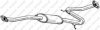 MAZDA PN0640300A Middle Silencer